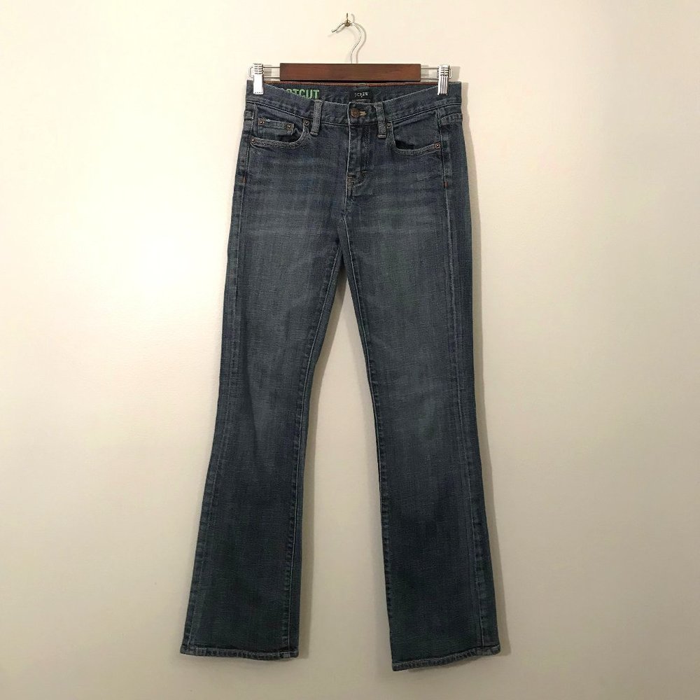 J.CREW BOOTCUT Classic Denim Blue Jeans Size 26